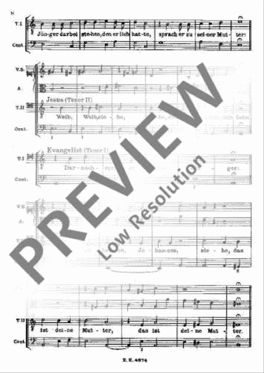 The Seven Words of Jesus Christi Choir scores gallery preview page 19