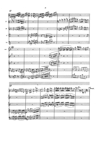 Quintet for Marimba and Winds (Score & Part)