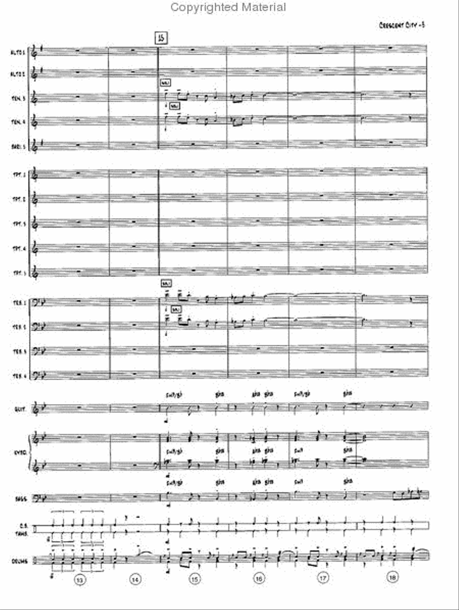 The Crescent City Stomp The Crescent City Stomp Jazz Ensemble scores gallery preview page 4
