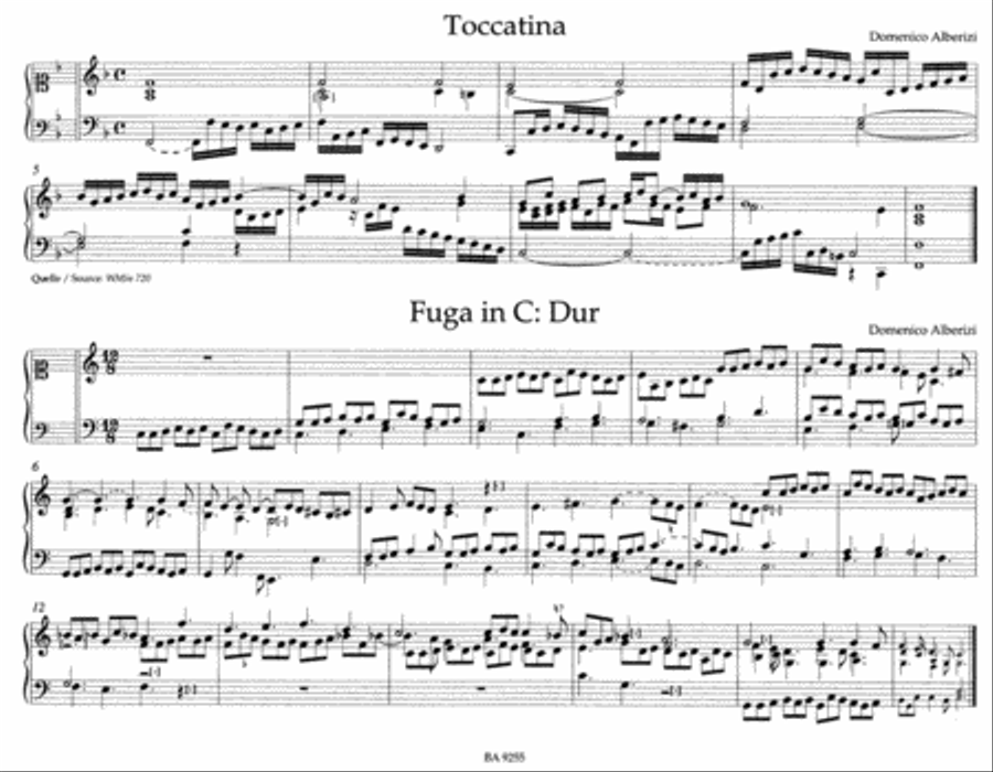 German Organ and Keyboard Music from Bach's Period Harpsichord scores gallery preview page 2