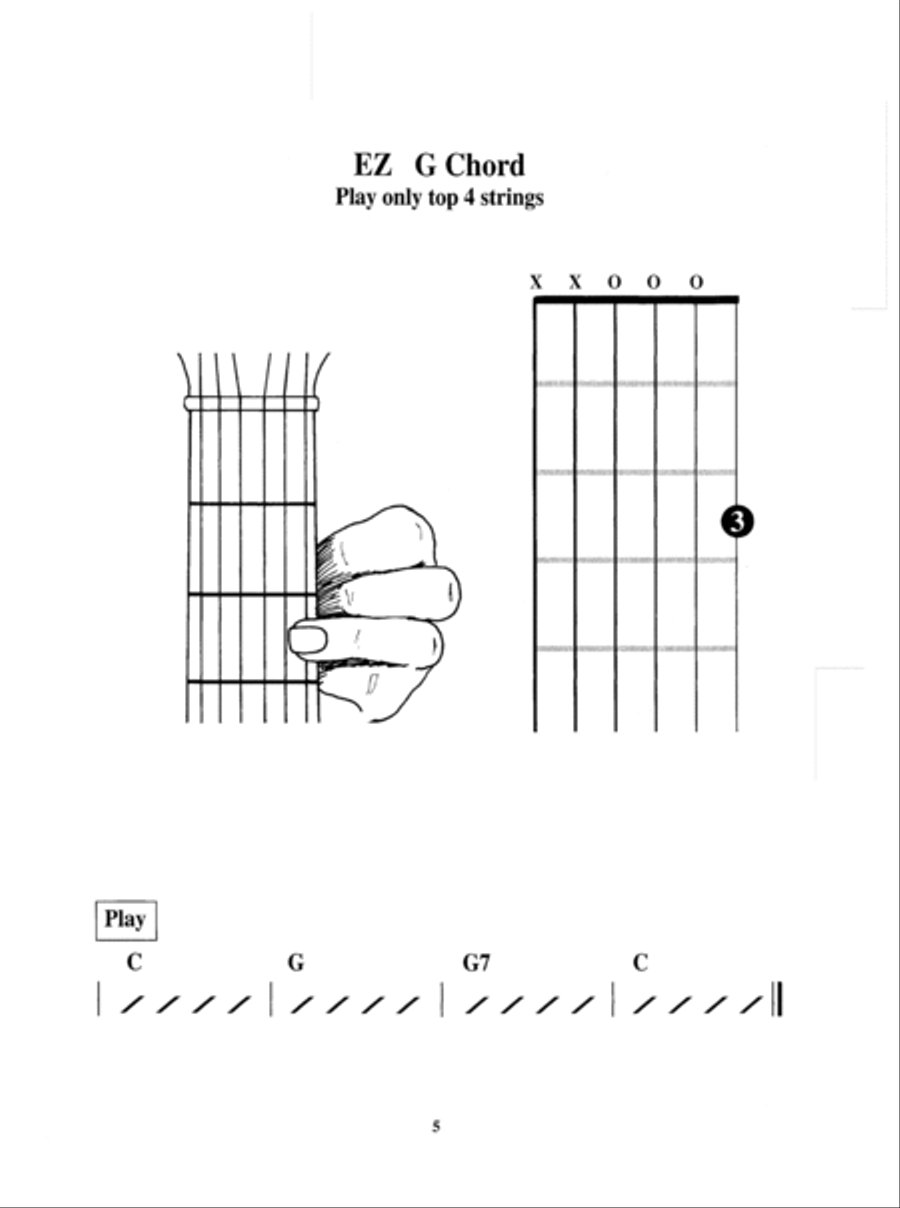 Children's Guitar Chord Book Guitar scores gallery preview page 6