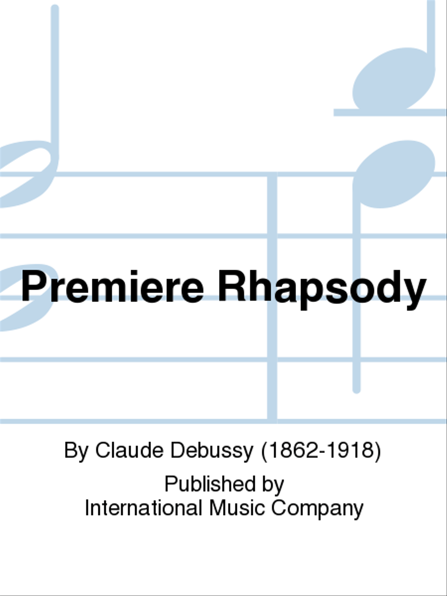 Premiere Rhapsody Premiere Rhapsody Clarinet Solo scores gallery preview page 1