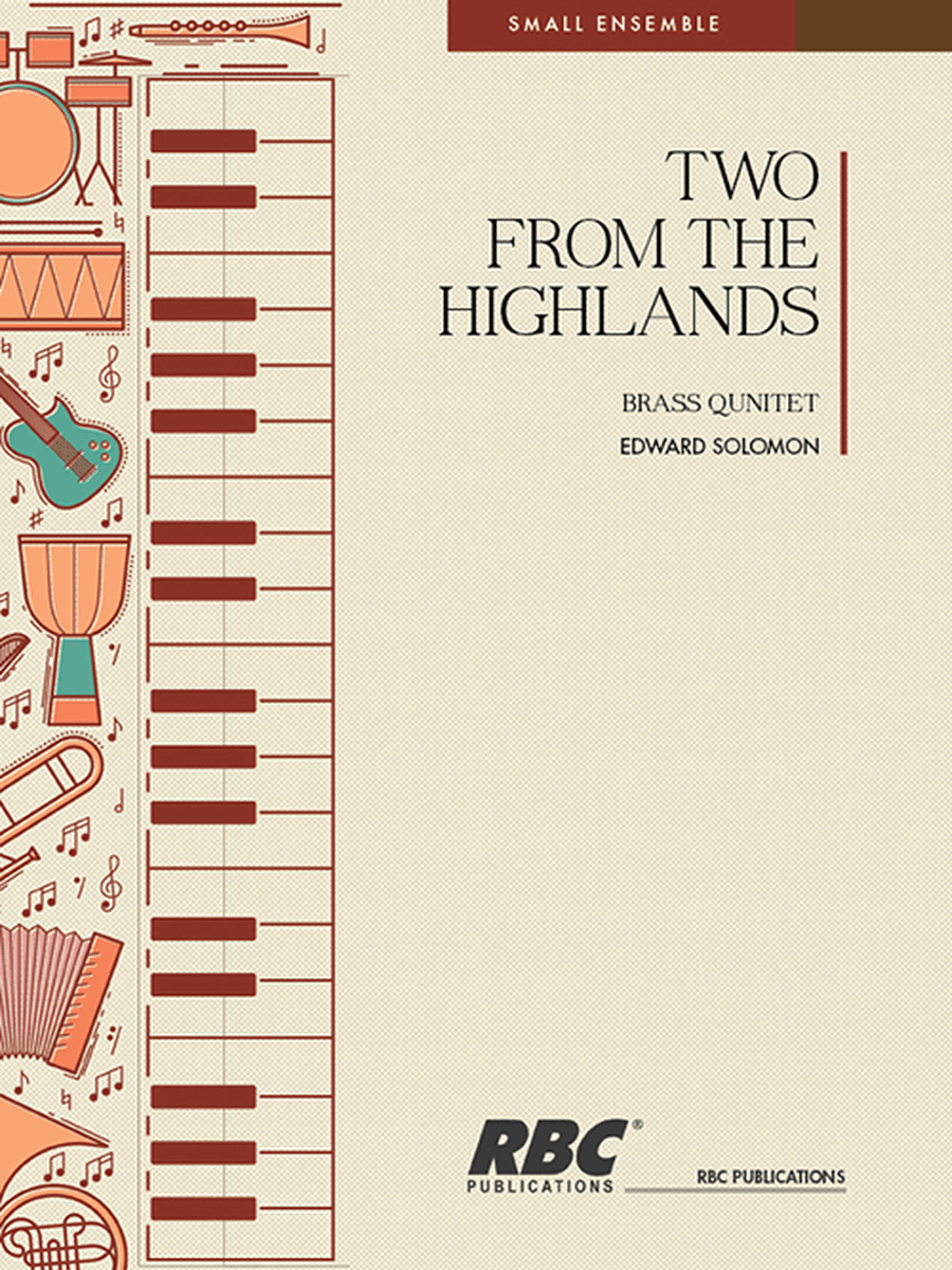 Two From The Highlands Choir scores gallery preview page 1