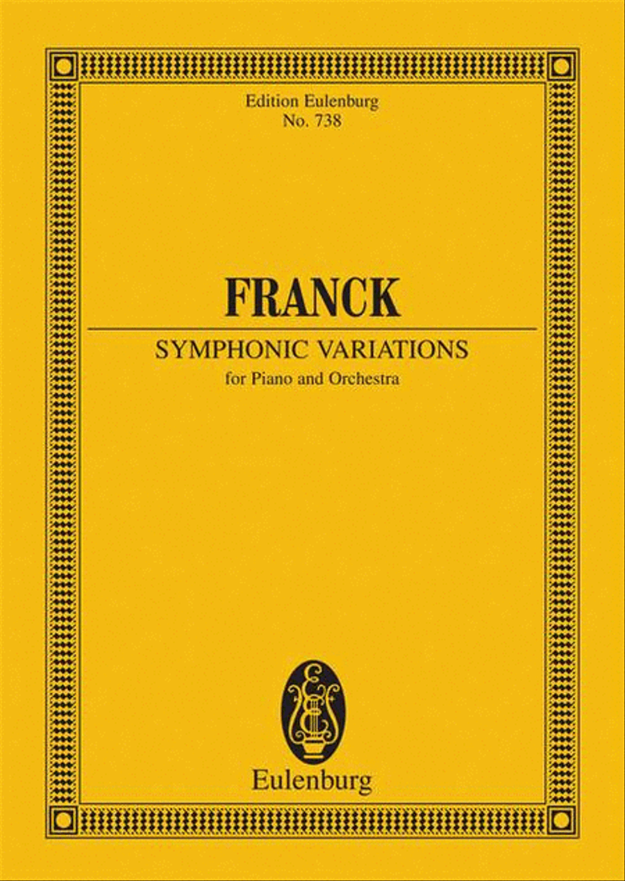 Symphonic Variations Orchestra scores gallery preview page 1