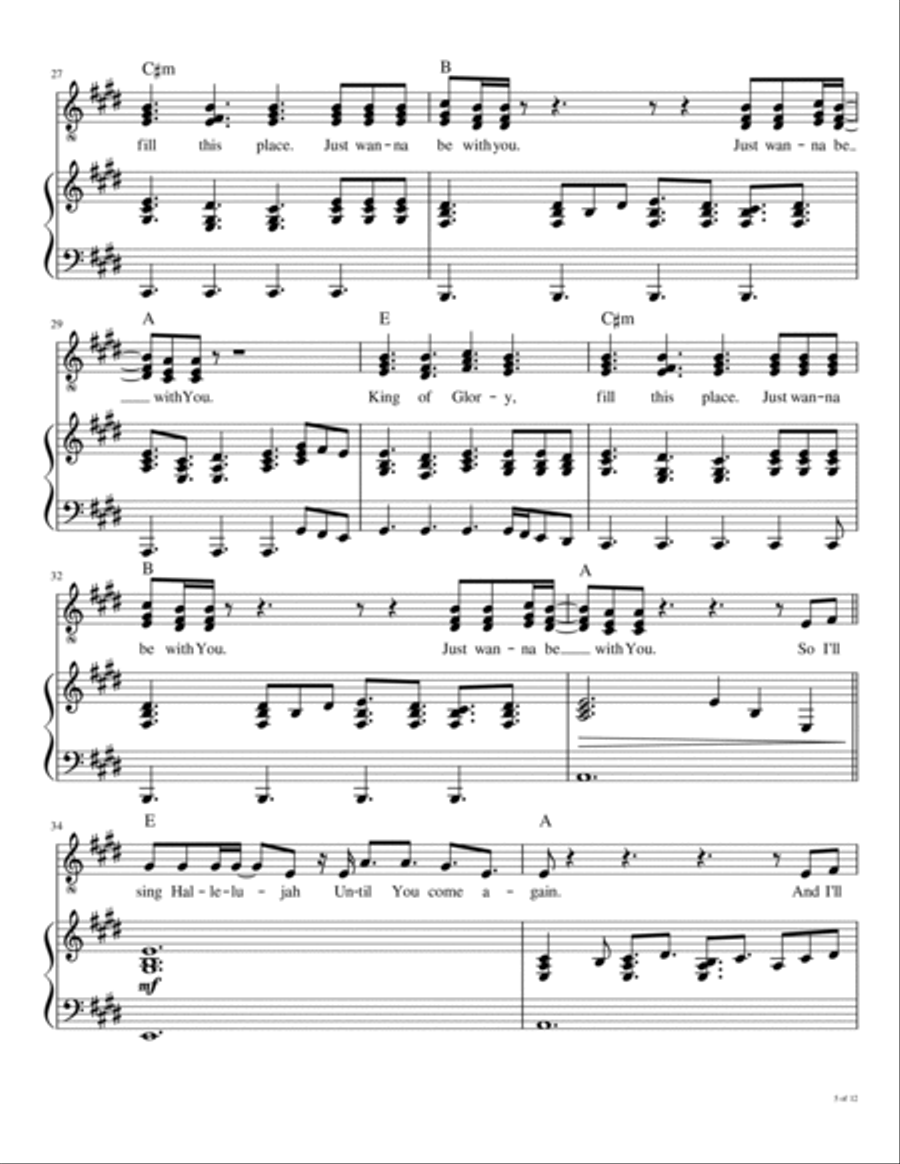 King Of Glory King Of Glory Voice scores gallery preview page 6