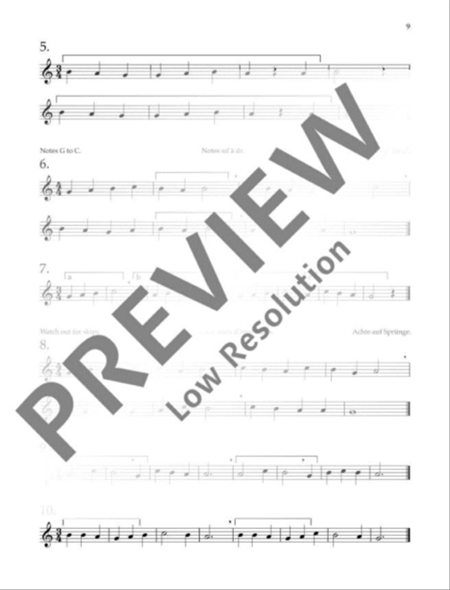 Saxophone Sight-Reading 1 Saxophone Solo scores gallery preview page 10