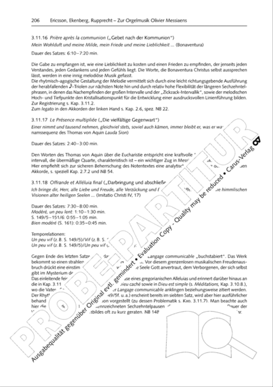 Orgelschule zur historischen Auffuhrungspraxis Organ Solo scores gallery preview page 207