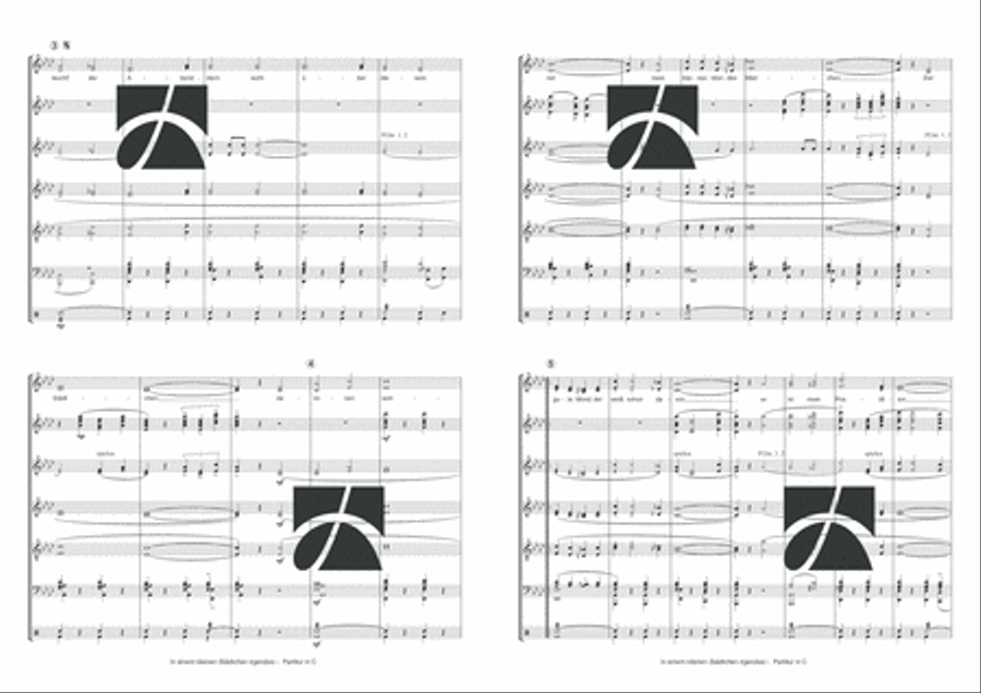 In einem kleinen Städtchen irgendwo Concert Band scores gallery preview page 3