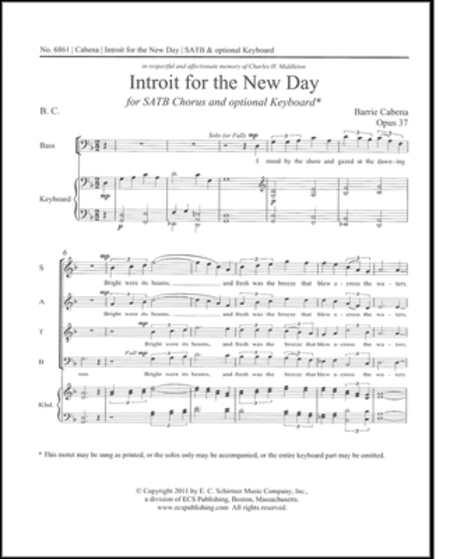 Introit for the New Day image number null