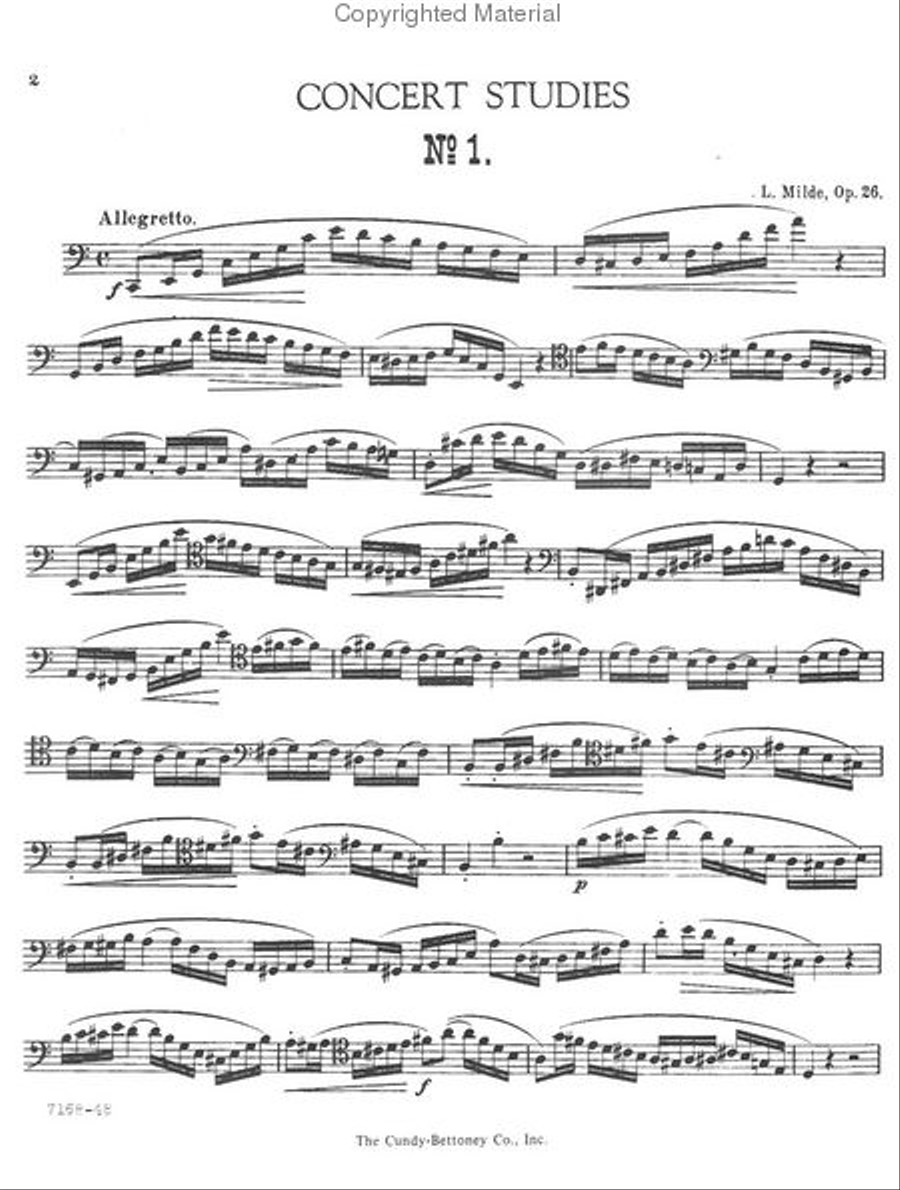 Concert Studies Bassoon scores gallery preview page 2