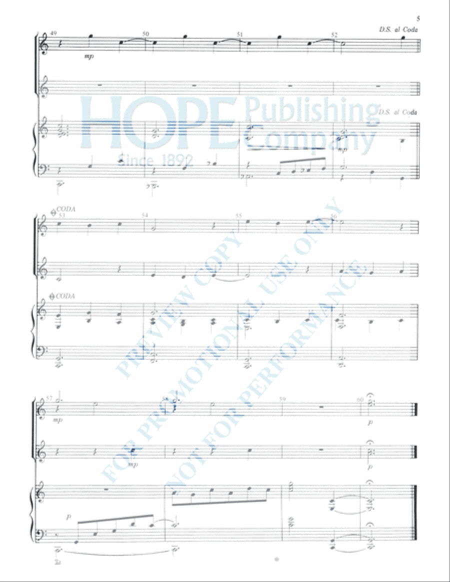 Five Duets for Christmas Percussion scores gallery preview page 7