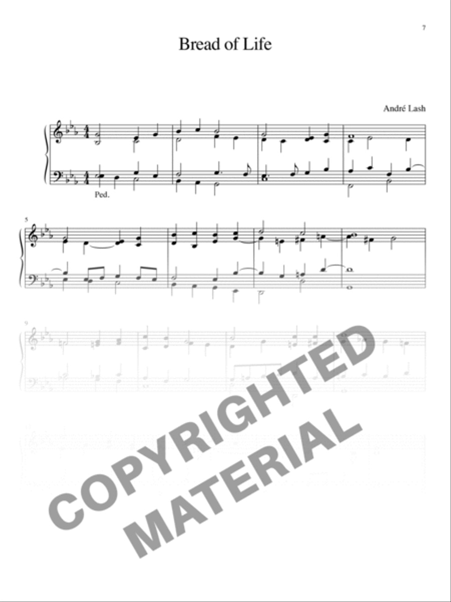 30 Reharmonizations for Organ Organ Solo scores gallery preview page 5