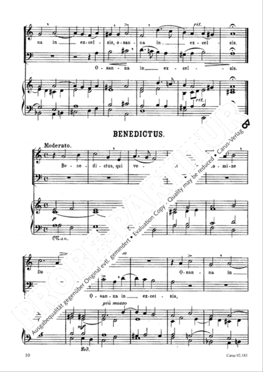 Missa pro defunctis 2-Part scores gallery preview page 11