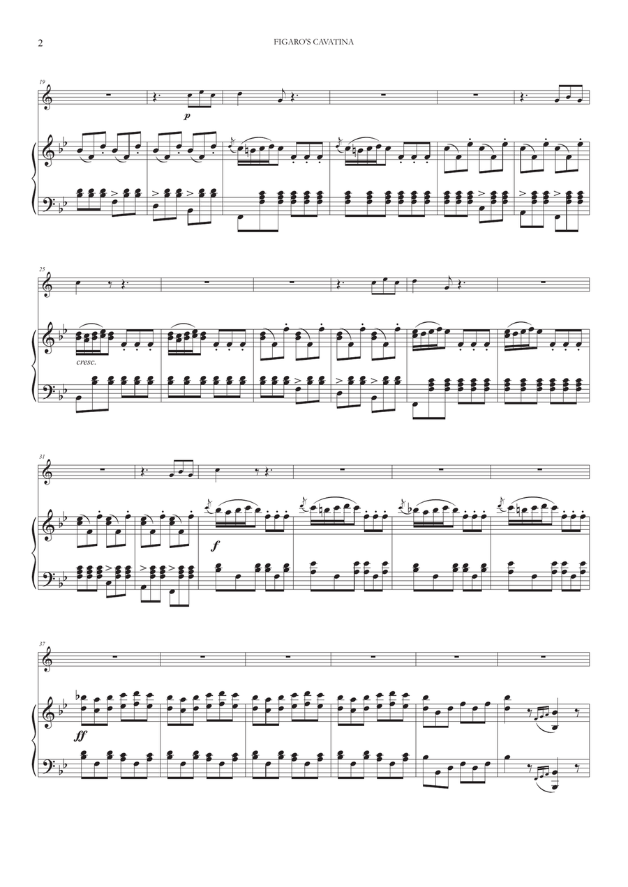 Figaro's Cavatina 