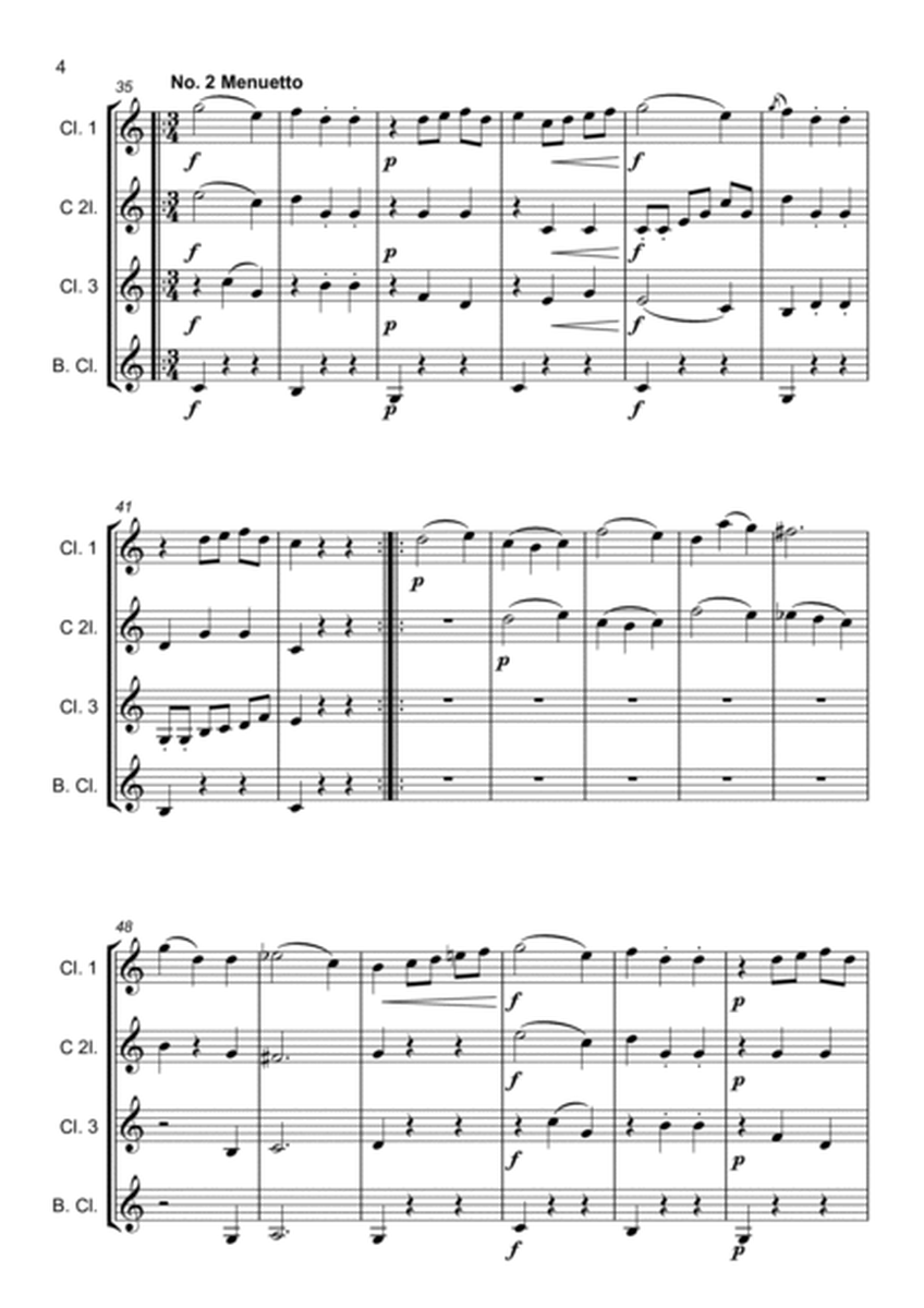 Clarinet quartets K487 1-6 image number null