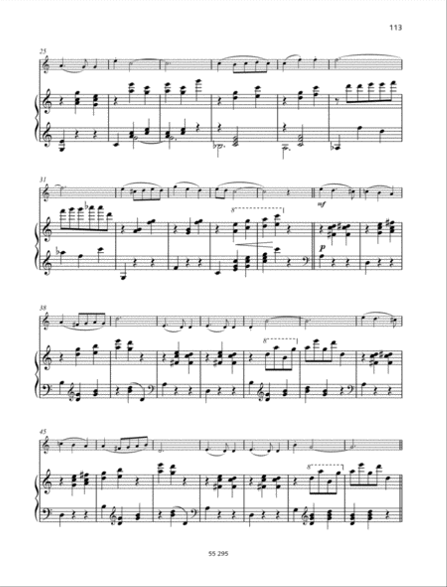 Early Morning, Op. 126a Violin Solo scores gallery preview page 5