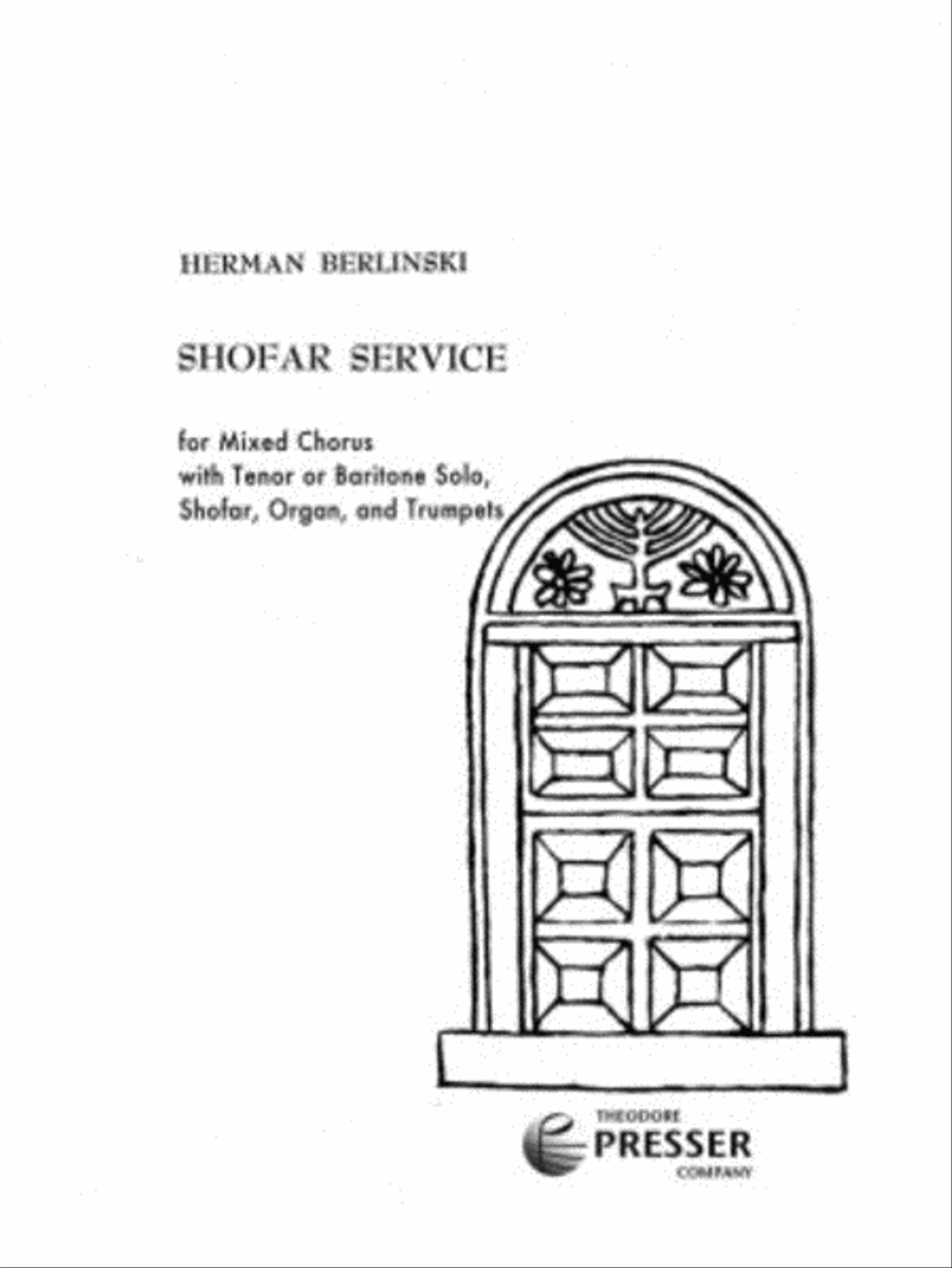 Shofar Service Choir scores gallery preview page 1