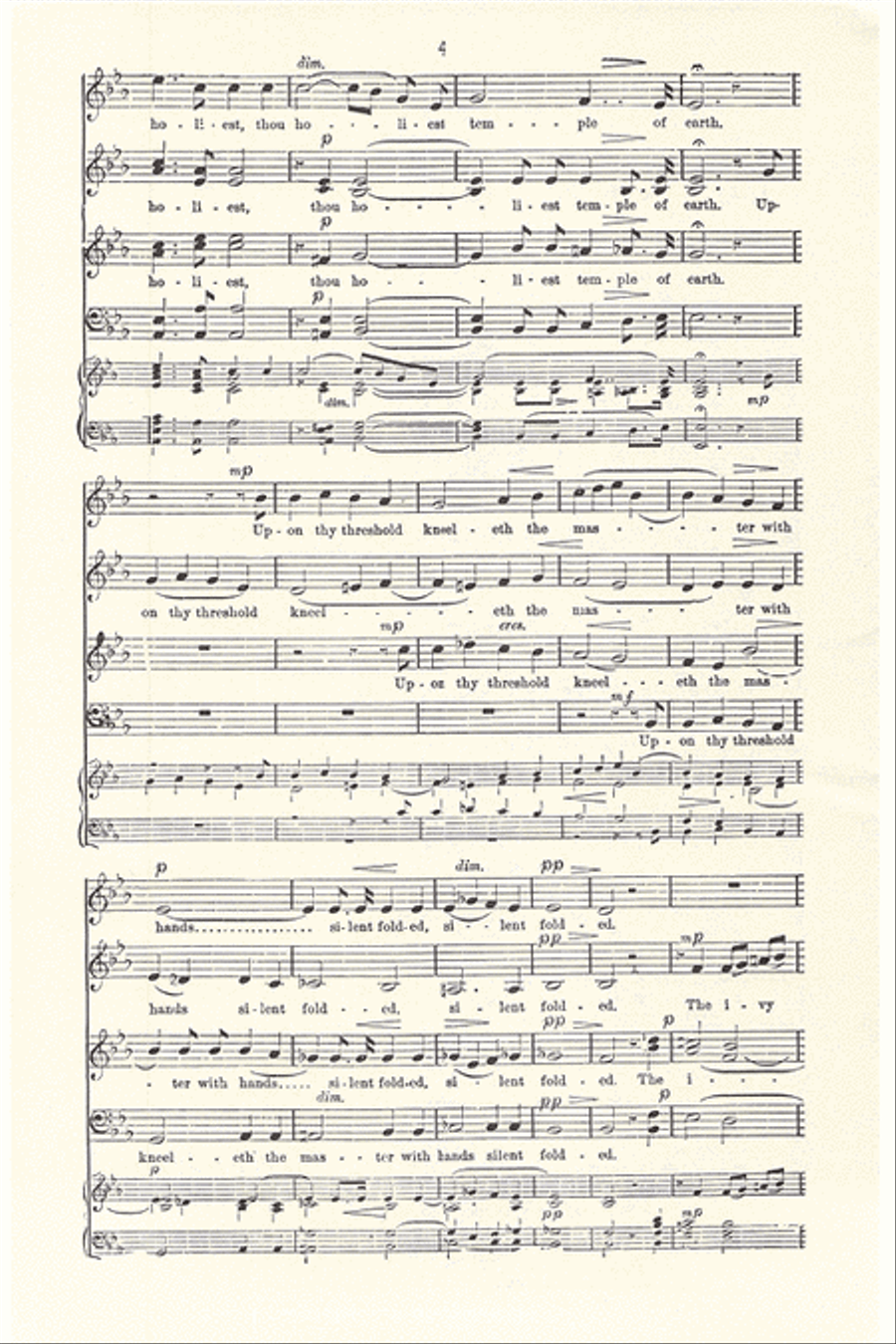 Hymn to Music 4-Part scores gallery preview page 3