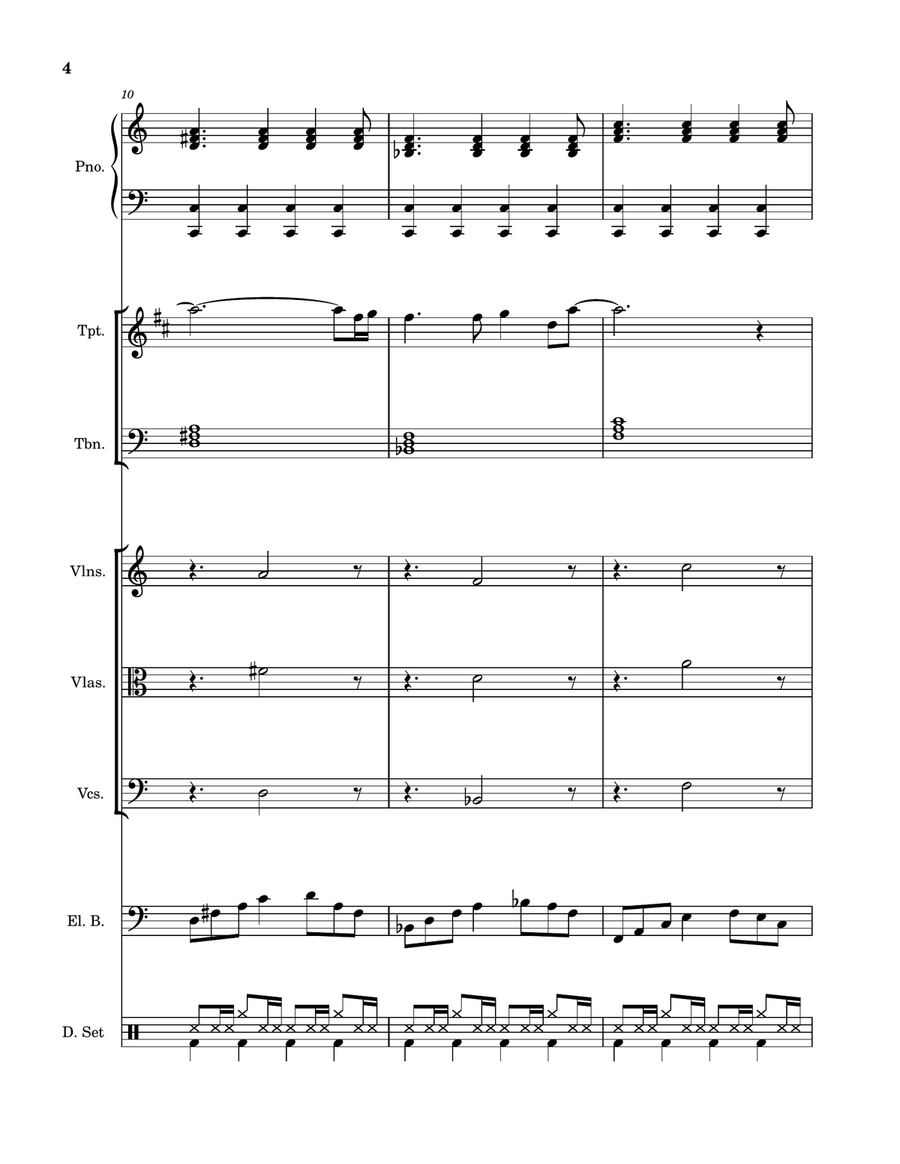Tapestry Turnpike, Op. 11 Large Ensemble scores gallery preview page 4