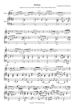 Arioso (violin & piano) - INT