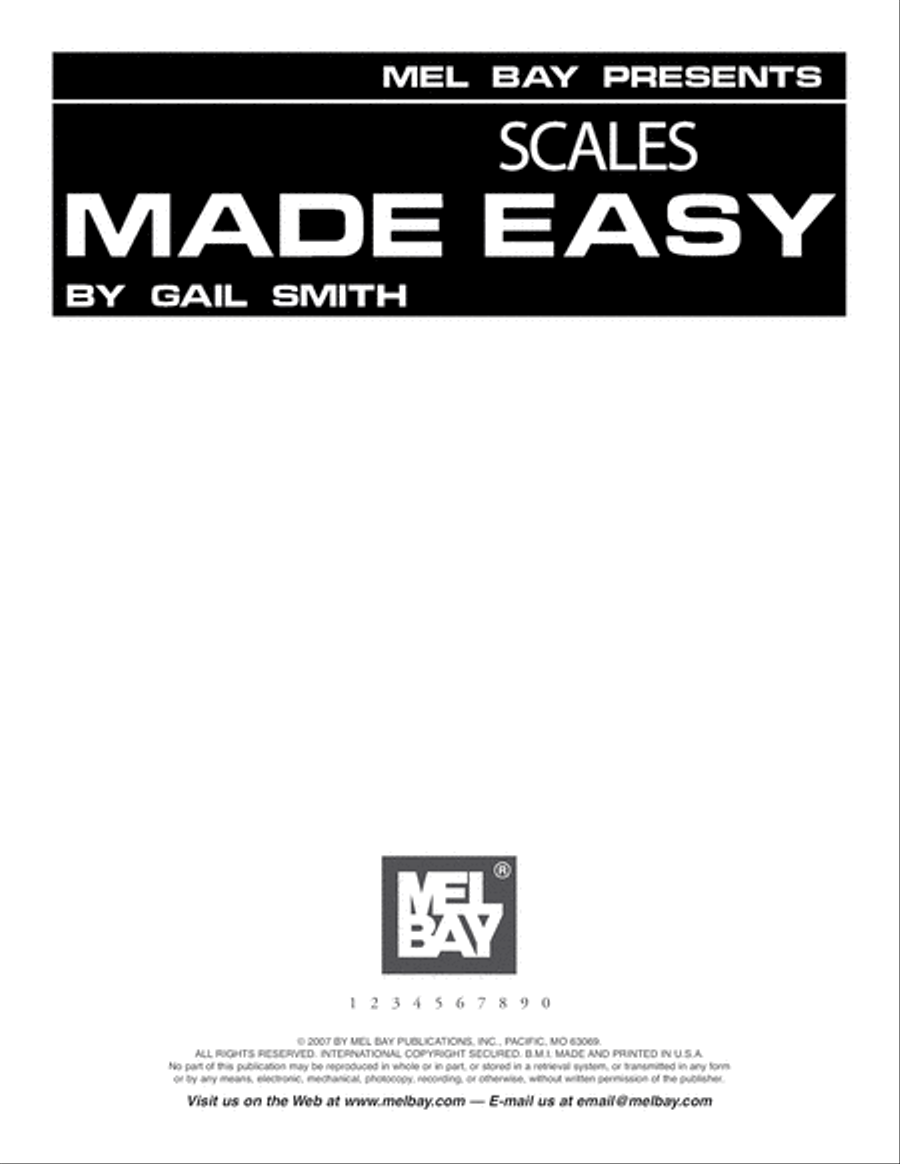Piano Scales Made Easy Easy Piano scores gallery preview page 2