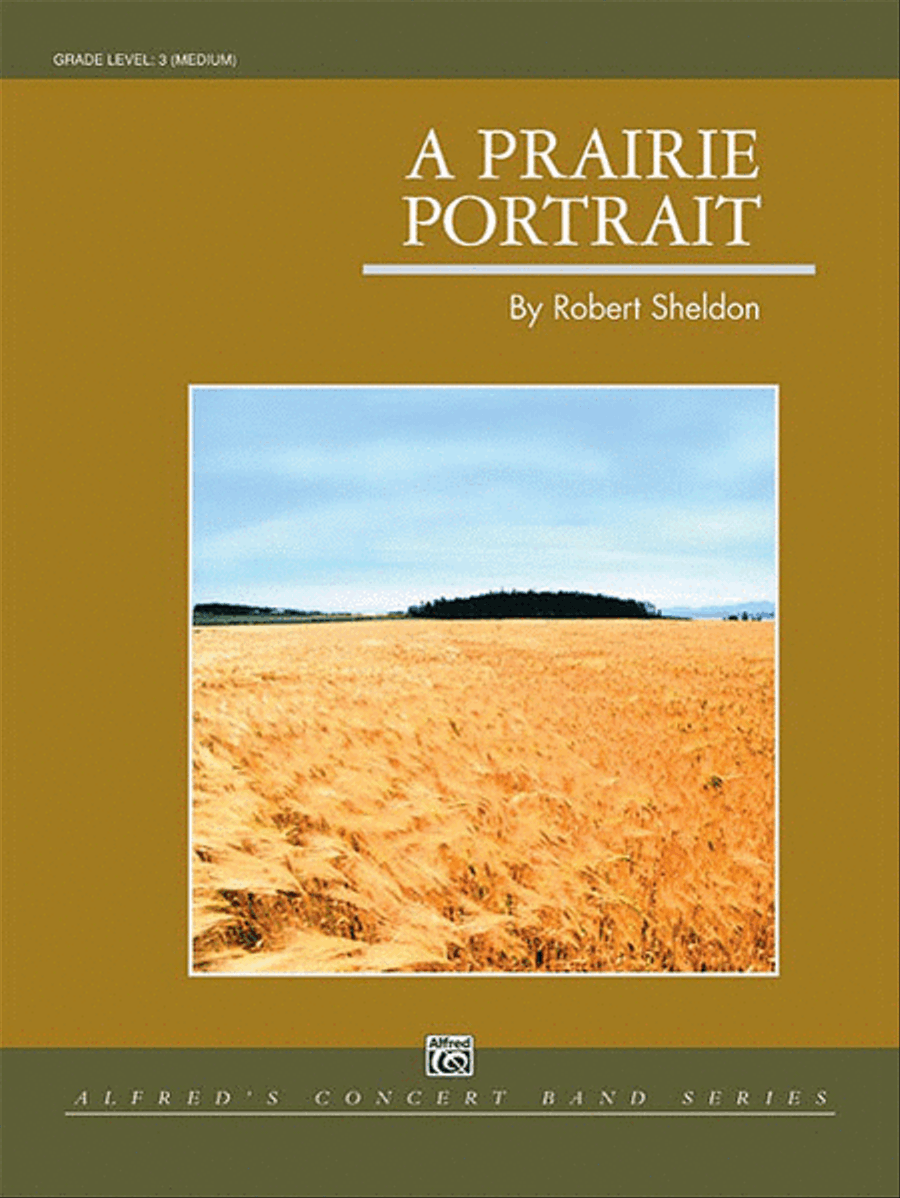 A Prairie Portrait Concert Band scores gallery preview page 1