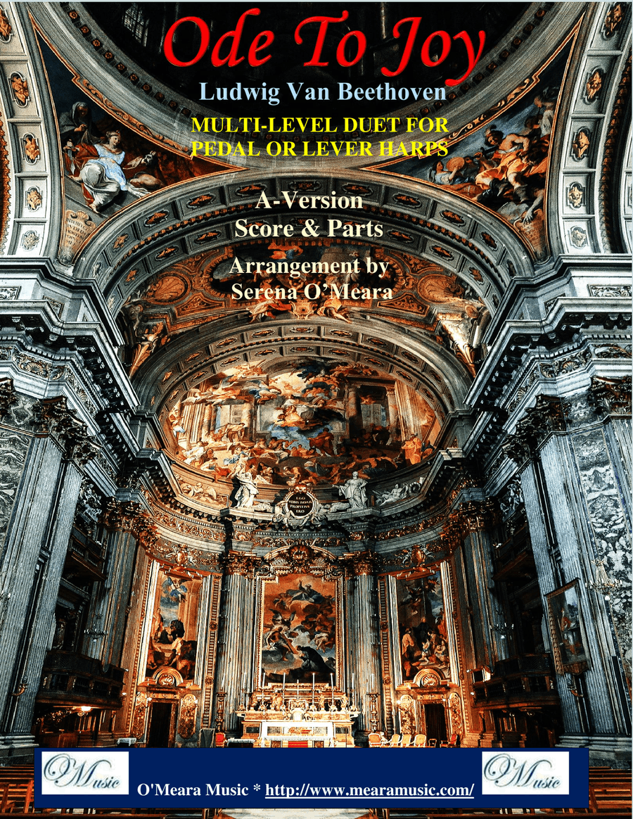 Ode to Joy, A Version Score & Parts image number null