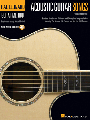 Book cover for Acoustic Guitar Songs - 2nd Edition