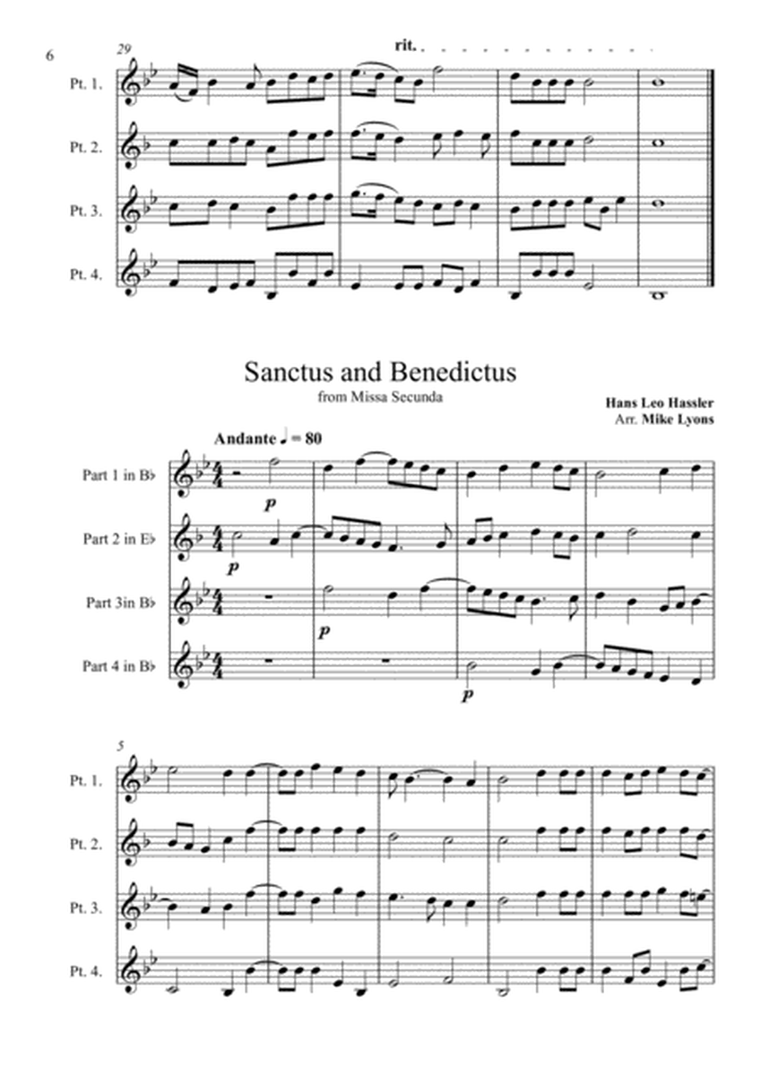 Brass Quartet - Hassler - Missa Secunda image number null