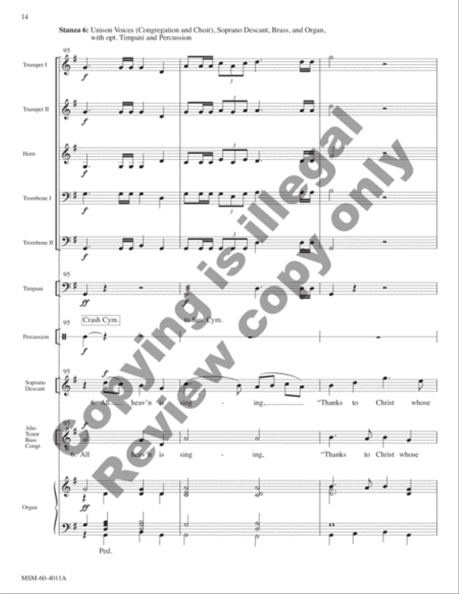 There in God's Garden (Full Score) Choir scores gallery preview page 8