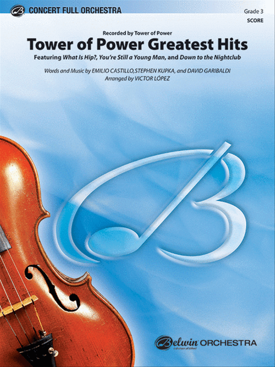 Tower of Power Greatest Hits Full Orchestra scores gallery preview page 1