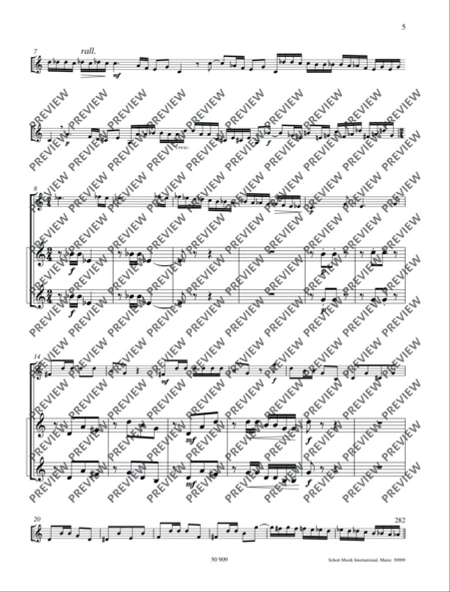 Cadenzas Solo Part scores gallery preview page 16