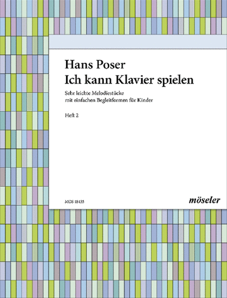 Ich kann Klavier spielen Piano Solo scores gallery preview page 1