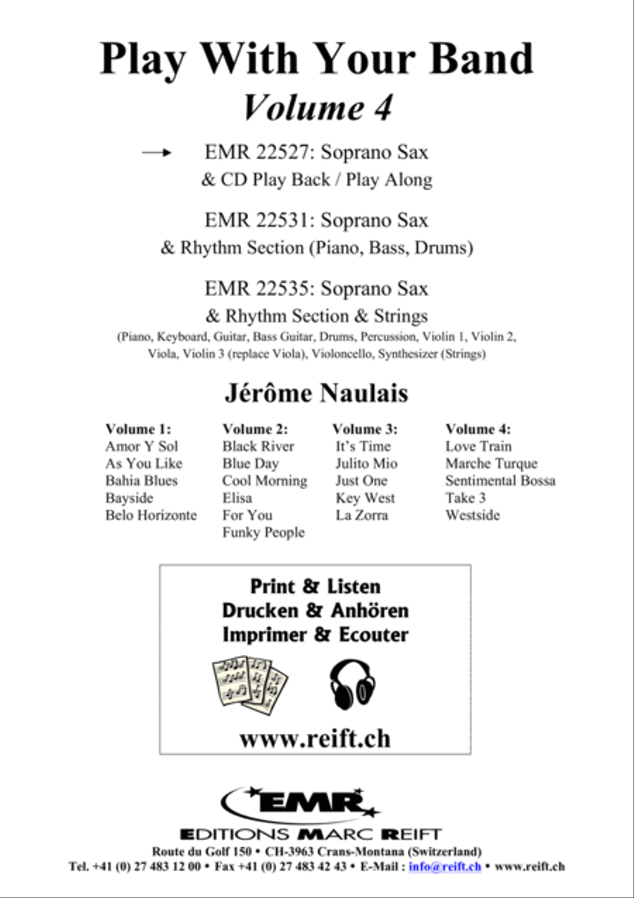 Play With Your Band Volume 4 Soprano Saxophone scores gallery preview page 2