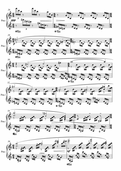 Murray - Danse Barbaro - Piano image number null