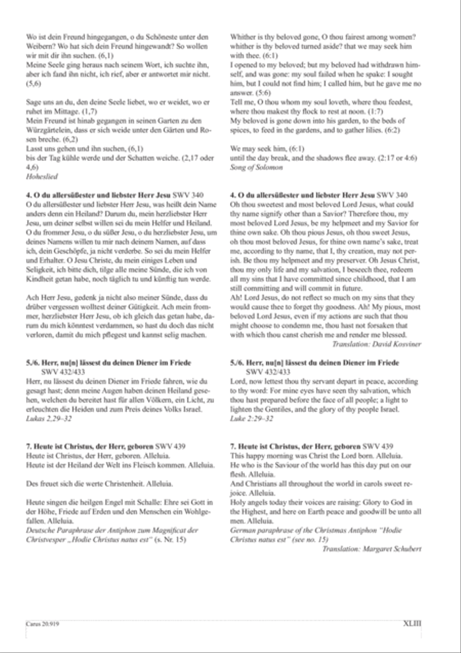 Opera varia I. Works with 1-7 parts (Complete edition, vol. 19) [Werke mit 1-7 obligaten Stimmen] Score scores gallery preview page 44