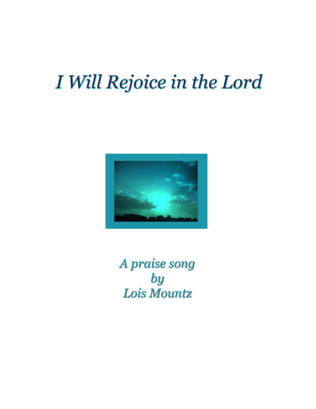 I Will Rejoice in the Lord image number null