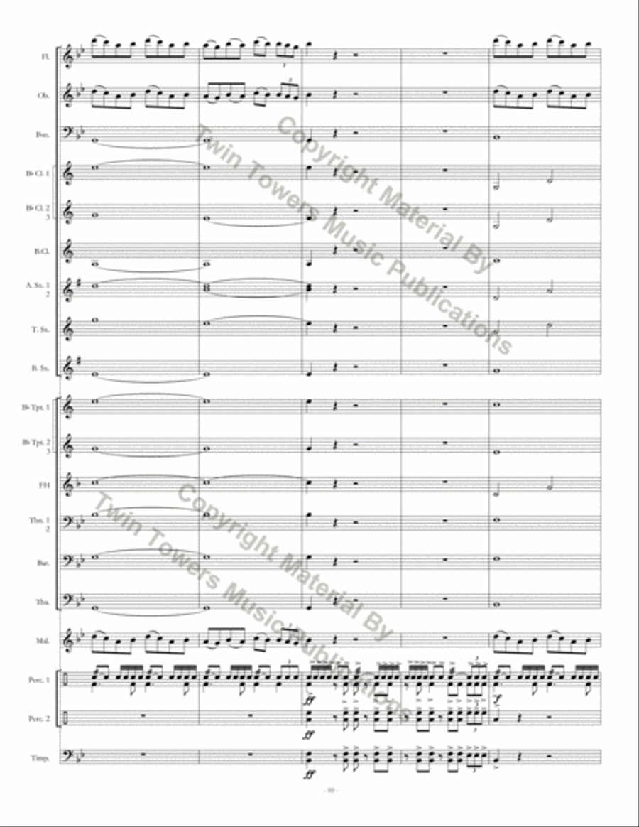 Respect is a Two Way Street Concert Band scores gallery preview page 11