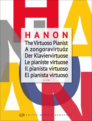 Book cover for Hanon - The Virtuoso Pianist