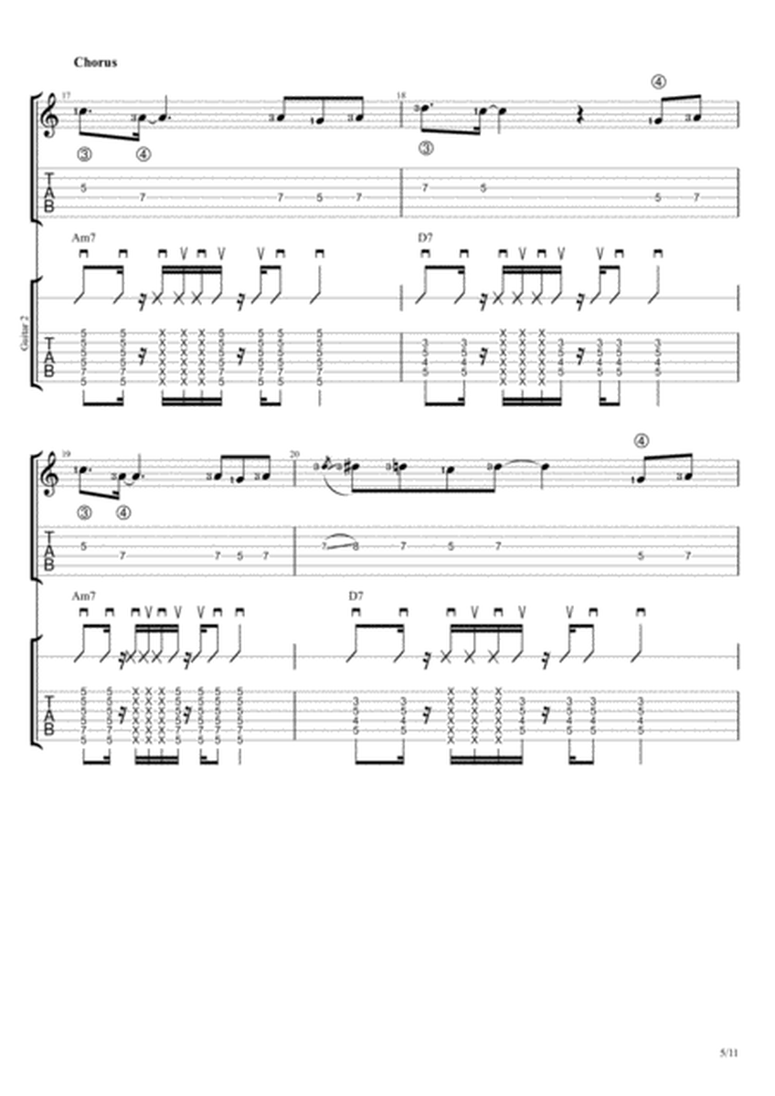 Maybe Yes Maybe No (Duet Guitar Tablature) image number null