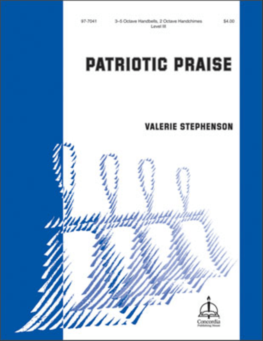 Patriotic Praise Handbell Choir scores gallery preview page 1