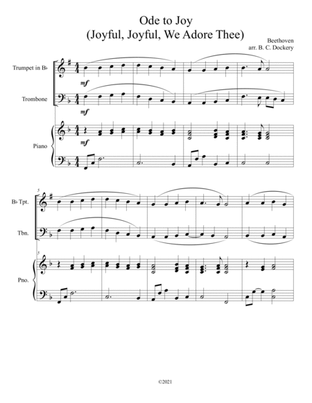 20 Easter Hymn Duets for Trumpet & Trombone with Piano: Vols. 1-2 image number null