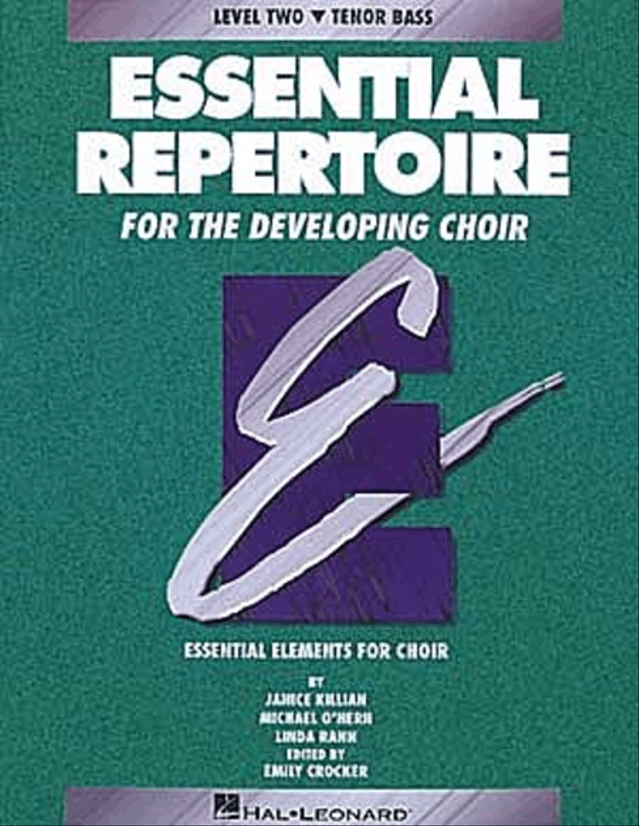 Essential Repertoire for the Developing Choir Choir scores gallery preview page 1