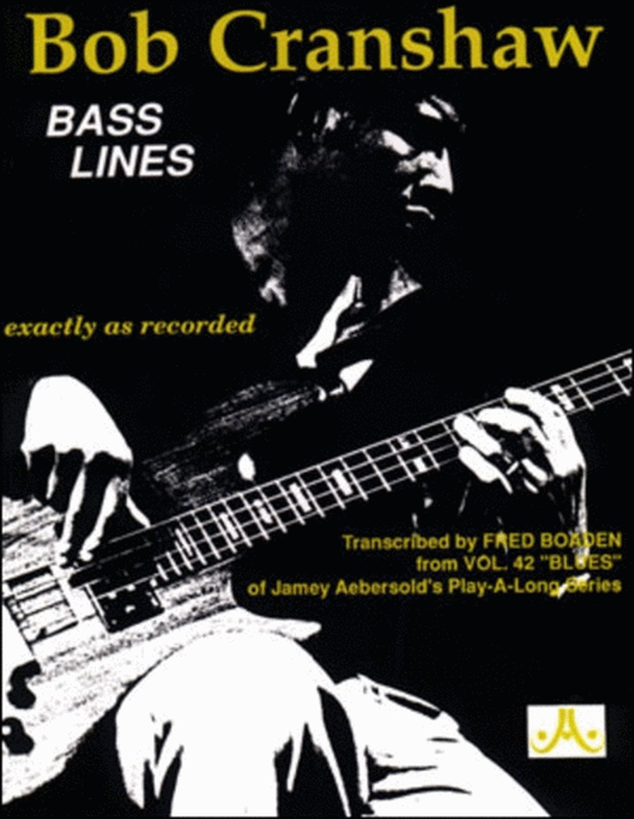 Cranshaw Bass Lines From Vol 42 Db Solo
