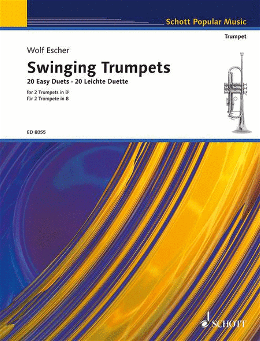 Swinging Trumpets Swinging Trumpets Trumpet Duet scores gallery preview page 1
