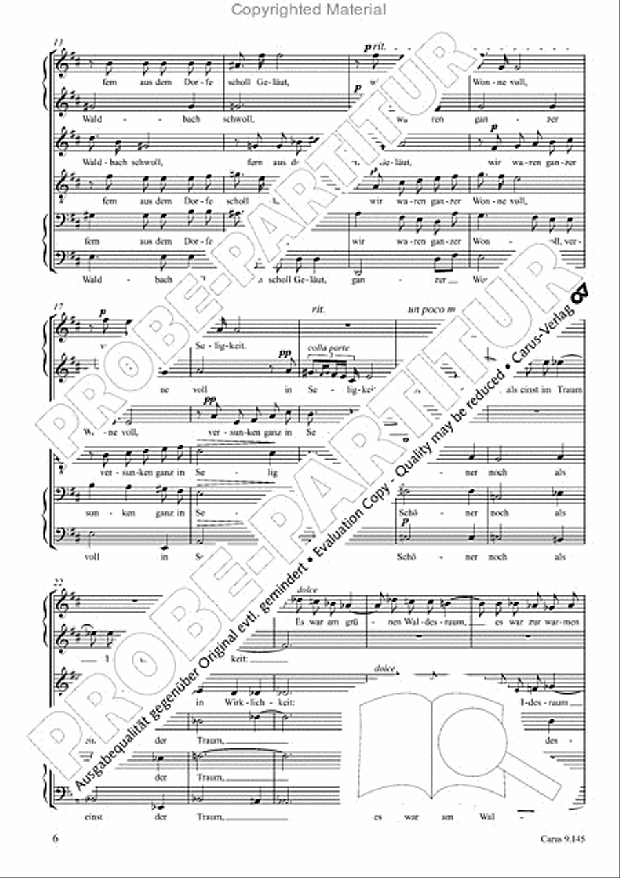 Gottwald/Grieg: Drei Lieder Choir scores gallery preview page 7