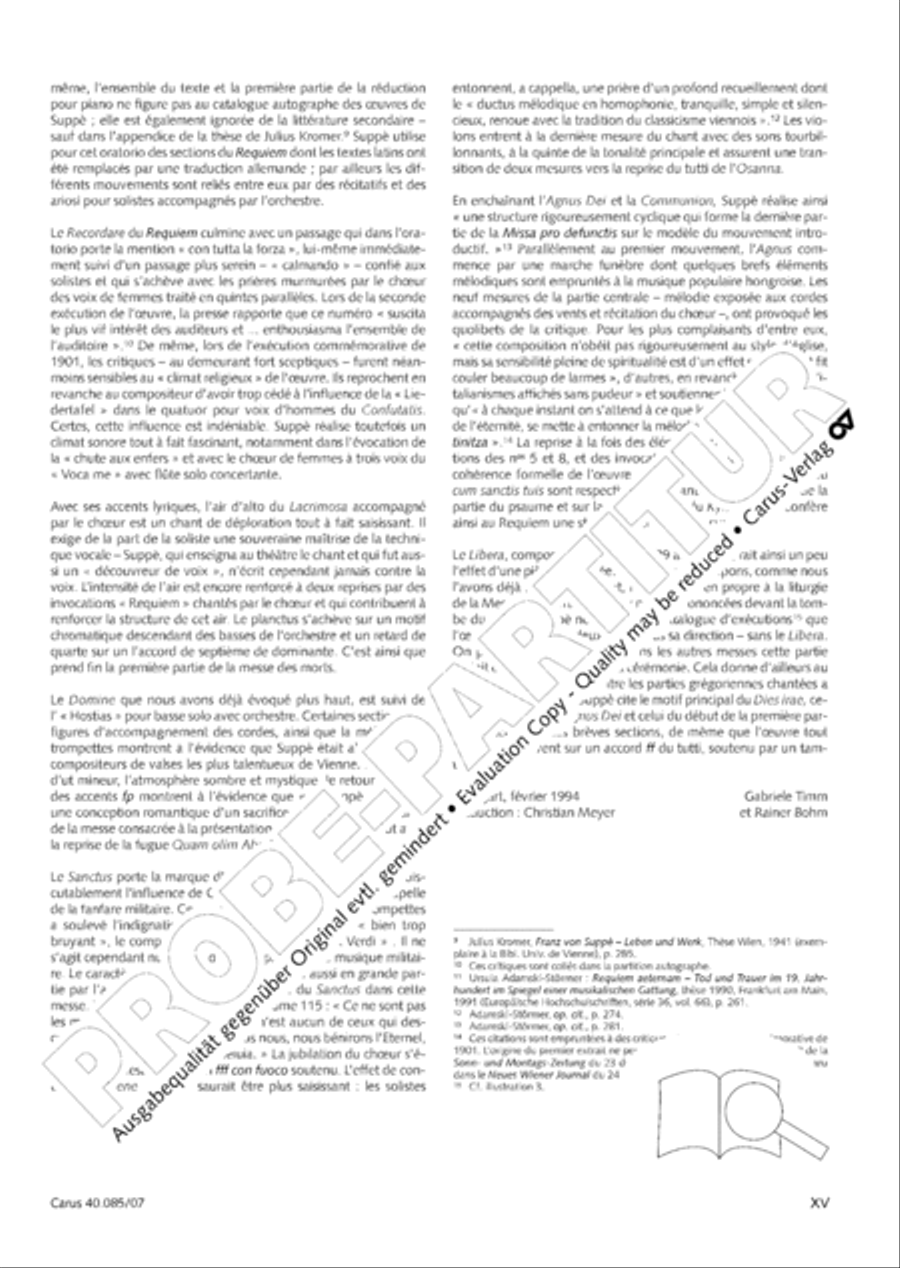 Missa pro defunctis 4-Part scores gallery preview page 16