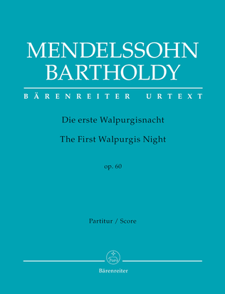 Book cover for The First Walpurgis Night, op. 60