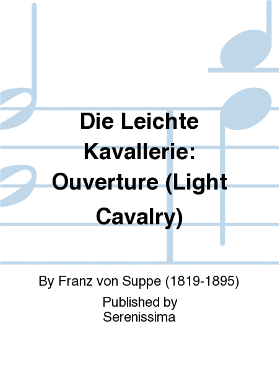 Light Cavalry Overture Orchestra scores gallery preview page 1