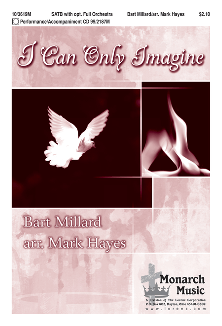 I Can Only Imagine 4-Part scores gallery preview page 1